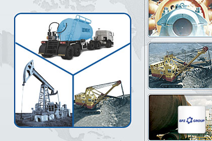 Контентный дизайн сайта «Самарского Подшипникового Завода»